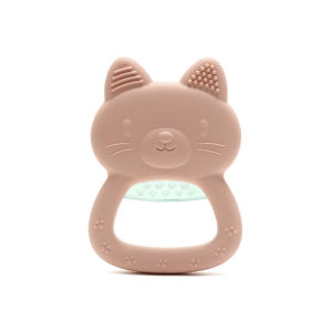 BPA ฟรีซิลิโคนเด็กน้ําที่เต็มไปด้วยยางกัดการ์ตูนน้ํา Freezable การงอกของฟันของเล่นสําหรับเด็กวัยหัดเดินบรรเทาอาการปวดฟันของขวัญทารกแรกเกิด