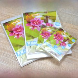 Rayson A4 Laminating Film 10 Micron 10C Hot Stamping Film Menu Cards Document Protection Film Office Equipment Consumables