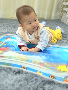 Tummy Time Water Mat Play Mat for Infants Toddlers 3 To 12 Months Promote Development
