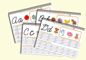 Lets Trace Cursive Practice Writing Workbook I Can Trace Beginner writing