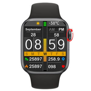 [Local Stock]King Stone Smart Watch 44MM 1.75 inches Long Standby Men Women Watch Bluetooth Compatible Wireless Charging Heart Rate Monitor Watch