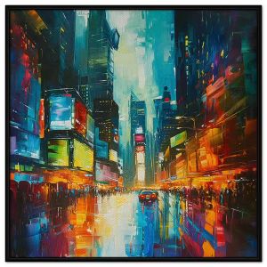 Tranh trừu tượng sơn dầu. Tranh treo tường dán tường Canvas. CGI-307