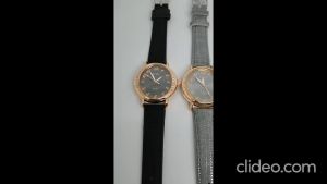 [DK] Jam Tangan Wanita Fashion Permata High Quality Leather Jinju 588