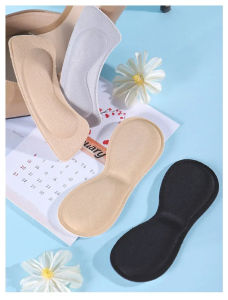 4Pairs Women Insoles for Shoes High Heel Stickers Adjust Size Adhesive Heels Insert Feet Protector Sticker Pain Relief Foot Pad