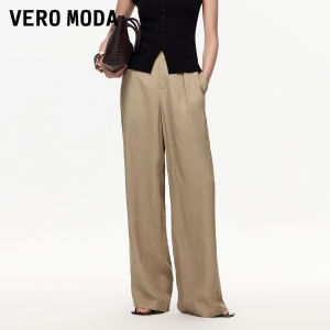 Vero Moda | Quần Tây Mùa Thu Linen Phong Cách Thường Ngày