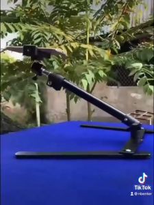 Giá đỡ điện thoại quay tiktok quay video chụp ảnh chân đỡ đèn chữ U chân bằng sắt