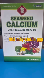 CACI SEAWEED – CANXI TỪ TẢO BIỂN ĐỎ THIÊN NHIÊN XƯƠNG KHỎE