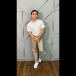 SRSEVEN7 Celana Panjang Pria Reguler Non-Stretch Big Size Khaki