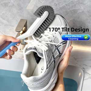 YOULE | Soft Bristle Non-harmful Shoe Brush Curved Tip