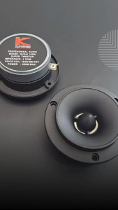 [แถม C.250V] ดอกเสียงแหลม 4 นิ้ว K.POWER SV04i ดอกแหลม 4 นิ้ว ลำโพงทวิสเตอร์กลม 4นิ้ว ลำโพงทวิสเตอร์ แหลมจาน ดอกลำโพงรถยนต์