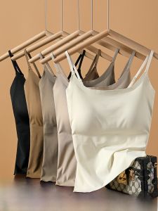 ZISU | Padded Bra Integrated Ice Silk Inner Tank Top