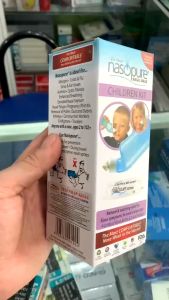 Bình Rửa Mũi Nasopure Tặng Kèm 2 Gói Muối Dùng Cho Trẻ Em Và Người Lớn