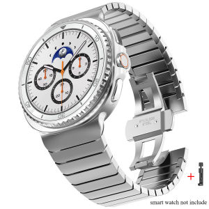 No Gaps Luxury Stainless Steel Band for Samsung Galaxy Watch 8 40mm 44mm Galaxy Watch 8 Classic 46mm Wristband