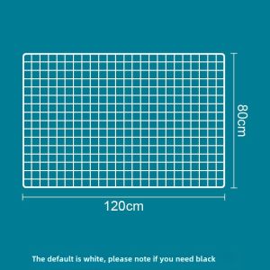 Pet Escape-Proof Mesh Fence for Household Cover Wire Fence Isolation Sheet Anti-Dogs and Cats Escape Escape Handy Gadget Windows