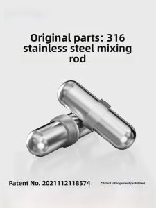 Universal Magnetic Stirrer Rod 316 Stainless Steel Splash Proof Silent Rotor Capsule Coffee Cup Stirrer Kitchen Dining Utensils