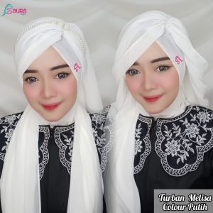 Zaura Hijab Terbaru Turban Melisa Pastan Hijab Instan