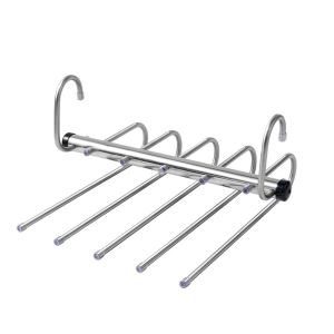 Giá Để Quần Áo Gấp Gọn Đa Năng 5/9 Tầng Bằng Thép Không Gỉ Đựng Quần Jean Quần Tây Khăn Cho Tủ Quần Áo