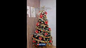 【Shipped Today】Christmas Tree Set with Decorations 4ft/5ft/6ft/7ft Environmentally Friendly Thickened PVC Leaves Christmas Tree Full Set Christmas Decoration for Home Free Shipping