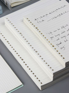 Eye Protection Refillable Loose Leaf Cornell Notebook B5 A5 Mistake Book Refills A4 Horizontal Line Refills for Business And Cultural Supplies