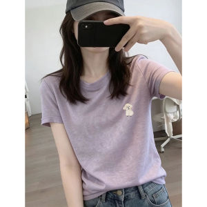 V.C.I | Summer New Cartoon Print Short Sleeve T-Shirt Ice Silk