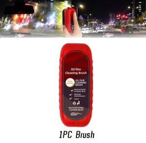 Car Glass Cleaner Brush For Car Windshield Oil Film Cleaner Automotive Glass Sponge Cleaning Polishing Care Maintenance Brush