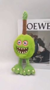 30cm My Singing Monsters Wubbox Plush Toys Green Furcorn Stuffed Dolls For Kid Birthday Christmas Gift Room Decor Plushies Toy