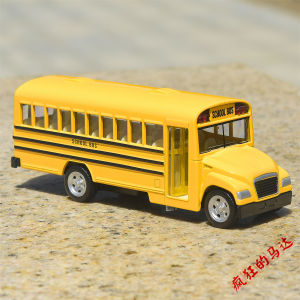 Mô Hình Xe Buýt Hợp Kim Mỹ Cho Học Sinh Quà Tặng Trang Trí Đồ Chơi Mô Hình Xe Tĩnh Đồ Chơi Xe Hợp Kim Cho Người Lớn