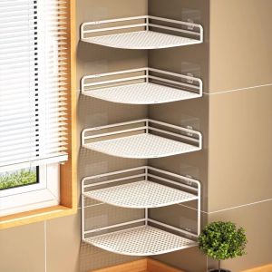 Space-saving Wall-mounted Corner Pot Organizer