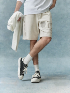 Jack Jones | Summer Comfortable BSQ Collab Short with Letter Embroidery and Print