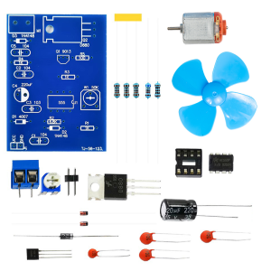 Electronic FanDIY NE555 DC Motor Pulse Width Speed Controller Kit Electronic Soldering Practice Loose Parts