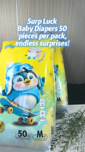 【B1T1】Surp luck diaper buy 1 take 1 magic tape 100pcs Baby Diaper Ultra-thin Pants Newborn S M L XL XXL XXXL