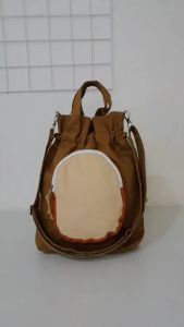 Tote Bag Kekinian Tas Selempang Sling Bag Wanita & Pria Bahan Kanvas Tebal Premium 100% - SABRINA SERIES