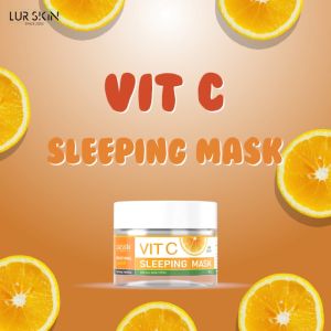 🔥 LURSKIN Vitamin C Sleeping Mask 50 g - ส่งฟรี ประสบการณ์ชื่อสำคัญ ฟื้นฟูผิวข้ามคืน เผยผิวกระจ่างใส เนียนนุ่ม อ่อนกว่าวัย สลีปปิ้งมาร์ค 1 แถม 1