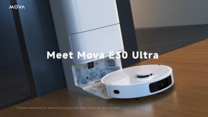 Best Value | MOVA E30 Ultra Robot Vacuum | 7000Pa Vormax Suction | 10.5mm Mop Raising | Auto Collect and empty Dust | 3D Obstacle Avoidance | Pet Customized Cleaning | 2 Years Local Warranty