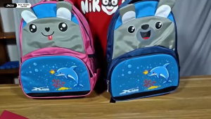 Balo Học Sinh Mầm Non Tiểu Học Chống Nước Siêu Nhẹ Xbags Dolphin Xb3020 Màu Xanh Nhỏ Gọn Dễ Thương Tiện Dụng Cho Bé!