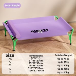 hipidog | Medium Large Dog Removable Washable Elevated Dog Bed