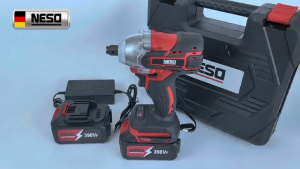 NESO German Tool Brushless Impact wrench 398V Cordless 450NM bor impact baterai mesin impact buka baut Cordless Electric Wrench Rechargeable Kunci Pas Elektrik Adaptasi Baterai NT1198