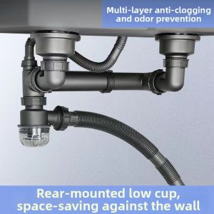 Washing Basin Drainage Pipe Accessories