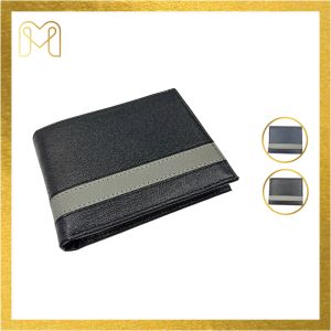 Ví nam ví da bò dáng ngang cao cấp chính hãng Men Leather M8V3R9 quà tặng sinh nhật đẹp sang trọng sản phẩm full hộp bóp nam hàng hiệu