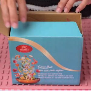 Gia vị trộn chân gà hải sản gân sụn ăn vặt trộn kiểu Thái Titom gói 70g dạng xốt - công thức truyền thống đậm đà hương vị Việt