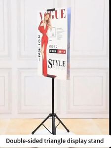 Double sided Board Banner backdrop stand KT Pedestal Stand Poster Sintra Display Stand