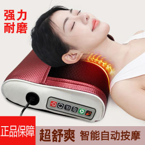 เบาะนวดคออัตโนมัติ Multi-functional Heat Therapy ใช้ในบ้านไหล่หมอนนวดหลังยาวรูปสี่เหลี่ยมผืนผ้า