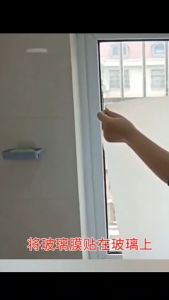 ฟิล์มติดกระจกสูญญากาศ 2mm แบบ ฟิล์มฝ้าติดกระจก สติกเกอร์กระจกหน้าต่าง สติ๊กเกอร์สูญญากาศ PVC วอลเปเปอร์ติดกระจก