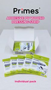 Primes Adhesive PU Wound Dressing Strip INDIVIDUAL PACKAGING(24PKT/BX)