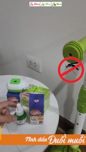 Bộ đèn xông tinh dầu đuổi muỗi côn trùng Nhật Bản Fiell Minh House Thiên nhiên