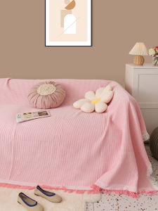 Ins Pink Girl Sofa Cover