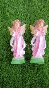 Tượng Thiên Thần hoa chắp tay cao 15cm trang trí - quà tặng công giáo