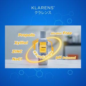 Klarens Antibacterial Mouthwash Clean & Fresh 320ml