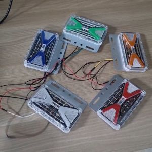 LAMPU LED BAK SAMPING TRUK LAMPU SEIN RUNNING 24VOLT MODEL V