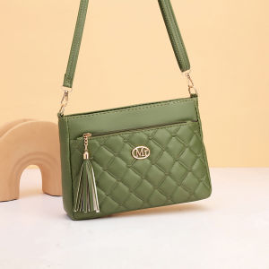 Fashionable Embroidered Crossbody Bag Large Capacity Multi-Layer Practical Single Shoulder Bag for Women Commuting Bag